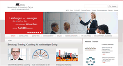 Desktop Screenshot of mcg-fasch.de