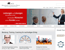 Tablet Screenshot of mcg-fasch.de